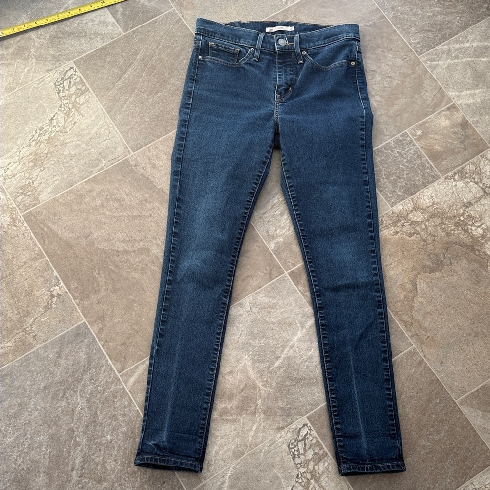 Levi’s 311 size 27 shaping skinny Lapis Maui View Jeans dark wash